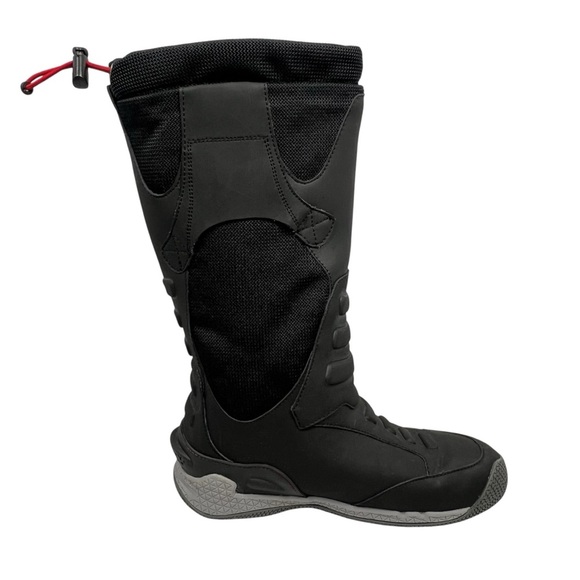 SPERRY TOP-SIDER SeaRacer Waterproof Black Boots Women's Size 8 - Picture 4 of 16